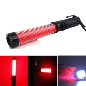 산업안전 비상신호봉 후레쉬 탈출망치 4IN1 호루라기 경광봉