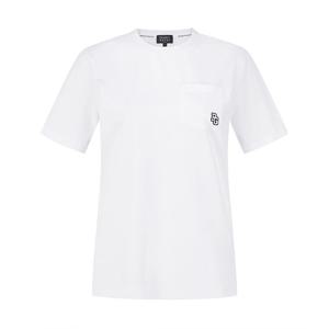 [파리게이츠] 공용 로고 포켓 반팔티셔츠 531E2TR410_WH