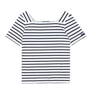 세인트제임스 8952 NEIGE MARINE 플레네프 스트라이프 여성반팔티