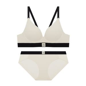 드리밍 볼륨 노와이어 햄팬티 세트_크림