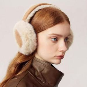 겨울 귀돌이 데일리 털귀마개 방한 보온 접이식 양털