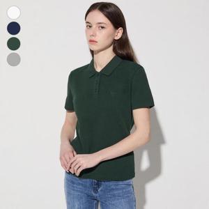 [게스]게스 여성 면피케 카라반팔티셔츠 YP2K9471