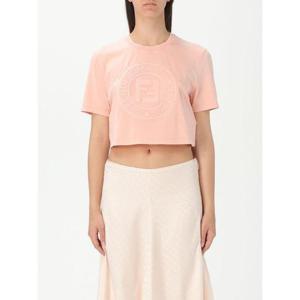 펜디 반팔 티셔츠 FS9715ASNI F1RX7 Pink
