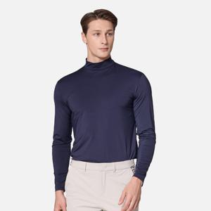 투엘라 쿨맨 남성 나일론 냉감 무지 반폴라 긴팔 티셔츠(M6ST12)