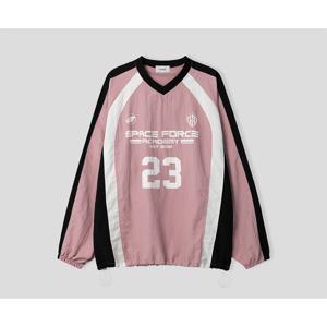 남자 나일론 포스 맨투맨 긴팔 티셔츠 RM5-TSA-Q052-핑크