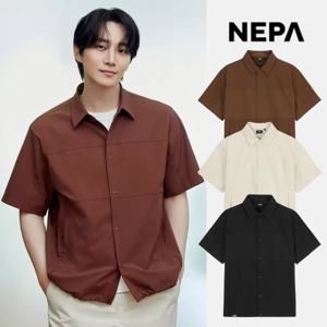 네파 공용 컴포 테크 반팔 셔켓 반팔 셔츠 시원한 냉감 나일론 여름 남방 7LD0664