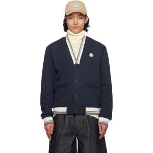 몽클레어 가디건 네이비 메르세데스 벤츠 바이 니고 스웨트셔츠 가디건 252171M200000