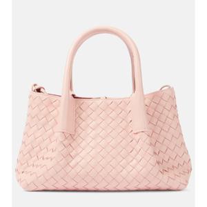 보테가베네타 Pinacoteca 스몰 레더 토트 백 P01031224