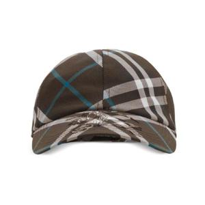 버버리 EKD 체크 베이스볼 캡 8094790