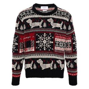 톰브라운 페어 아일 인타르시아 스웨터 MKA532AY1032