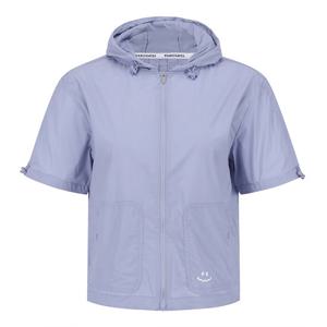 [파리게이츠] 여성 PG타공패턴 후드 반팔점퍼 521E2JP407_VO