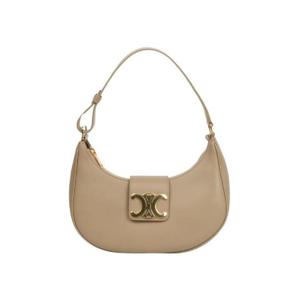 셀린느 미디움 아바 트리옹프 백 스무스 카프스킨 브라운 세피아 114493DGQ-18BS