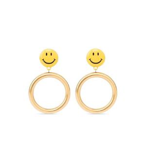 모스키노 스마일 모티프 이어링 A91378409