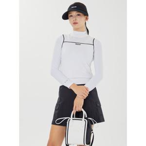 볼빅 여성 골프 오간자 믹스 니트 베스트 VLKVP401