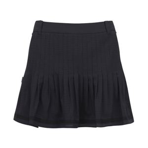 [파리게이츠] 여성 타공 크로셰 라인 레이어 큐롯스커트 521E2PC501_BK