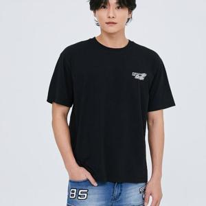 잠뱅이 동백01 소로나그래픽세미오버핏반팔 AP2WTS308