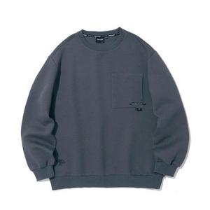 인터크루 HC10 포켓,라벨장식맨투맨 ITZ1TM01A