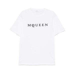 알렉산더 맥퀸 반팔 티셔츠 828420 QTADD0909 White