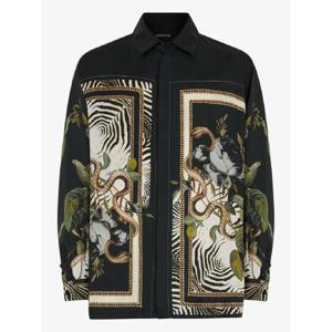 26 SS 로베르토 카발리 실크 셔츠 URT7234QN72 TP436131804