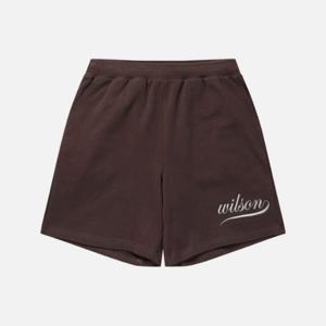 윌슨반바지 JQS W241003LFH31-BRN 유니 테크코튼 반바지