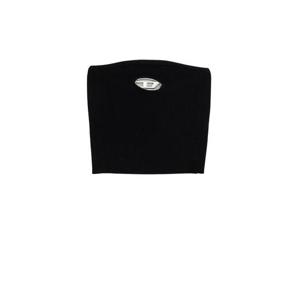 디젤 M 클라크스빌렉스 로고 플라크 튜브 탑 A13019 0DLAX 9XX B