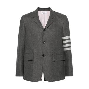톰브라운 4바 울 캐시미어 자켓 그레이 MJU558A F0666 035