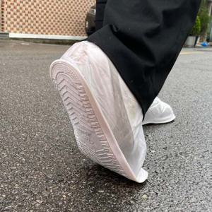 신발 방수커버 비닐장화 화이트 265-270