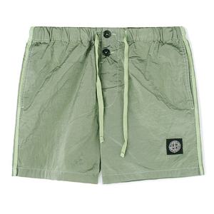 23SS 스톤 나일론메탈숏비치웨어 라이트그린 1015B0643 V0052