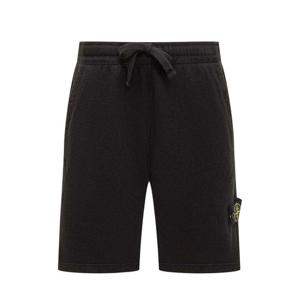 25SS 스톤아일랜드 와펜 패치 코튼 쇼츠 블랙 K1S156200009 S0060 V0029