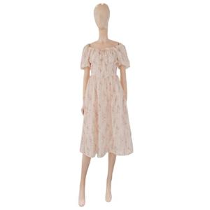 [숲]오프숄더 플라워 패턴 롱원피스 SB5OP3HH