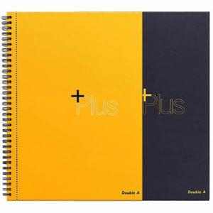 아트박스/오피스큐 더블에이 플러스좌철노트 A4 노랑