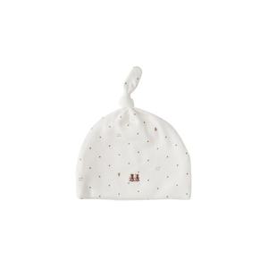 M밍크뮤D 25FW (WH)뮤뮤BI모자 신생아보넷 (35A7001003)