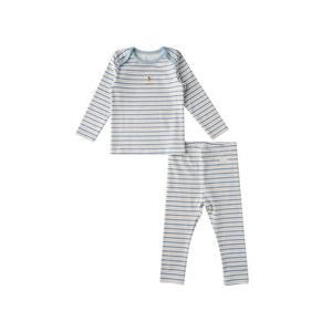 M밍크뮤D 25FW (BL)스트라이프슬림내의 실내복 (35A7068001)