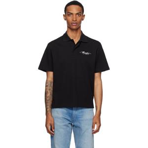 몽클레어 폴로셔츠 블랙 아치비오 크레아티보 폴로 셔츠 252111M212004