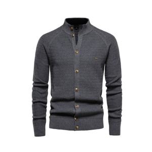 [리빌모아]남자 터틀넥 반목폴라 니트 가디건 DJ2-CA-SKPPY324-