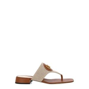 Valentino VLogo 플라크 슬립온 끈 샌들 6W2S0LA9SJR 43S TP934813257