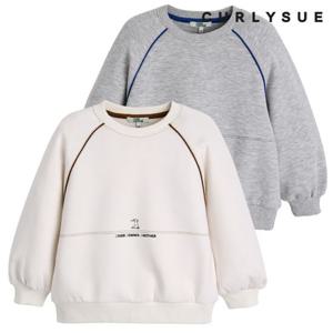 [컬리수]아동 배색 맨투맨 C243TS352P