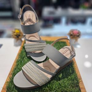 [허시파피]3FR026 천연양가죽 웨지 샌들