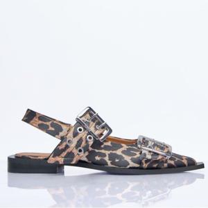 26 SS 가니 Feminine 멀티버클 레오파드 프린팅 발레리나 플랫 S2947 943