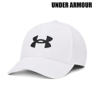 언더아머 남성 볼캡 UA 블리칭 화이트 1376700-100