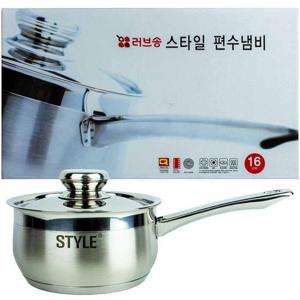 남선 러브송 스타일 편수냄비 16cm 인덕션 겸용(107602)