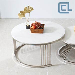 [씨엘] 아르덴 원형 듀얼 세라믹 소파테이블 L