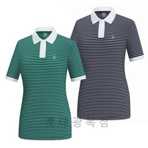 [콜핑]시아오 여성 여름 5부소매 스트레치 카라티셔츠 KWT4962W-KP03