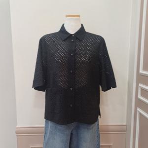 [BCBG]O 스퀘어 레이스BL  B5C7B417  99_US