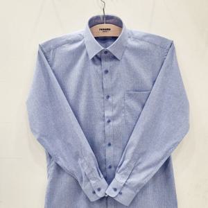 [레노마셔츠]카치온 슬럽 스트라이프 스판 일반핏 긴소매ROSSG09