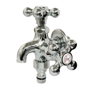 h혜성 두갈래꼭지1p (벌크) 세탁기 수도연결 수도꼭지