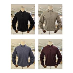 닥스니트 양말증정 DLW1SWTL150-I1 5종택1 25년FW 워셔블 솔리드 카라 니트