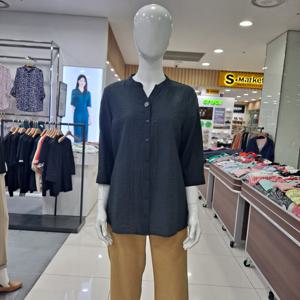 [피에이티]레이온 혼방 블라우스 1L62506-US