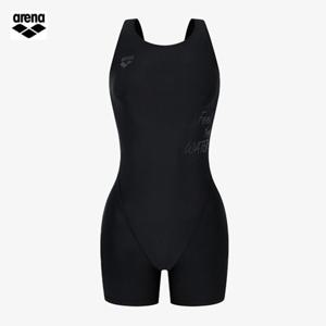 아레나 여성 플로우라인 A5FL1LH01 BLK (주머니백 증정)  일반 3부반신 U백 실내수영복
