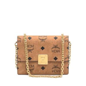 엠씨엠 비세토스 로고 장식 크로스 백 MYLFATA03